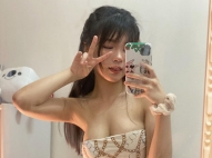 童顏巨乳系女孩  22y 161 46 F 臉蛋超嫩 身材反差很大 胸型飽...